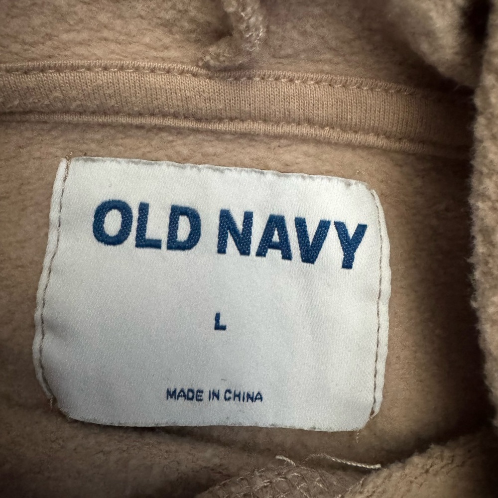 Old Navy Beige Stranger Things Hoodie - Picture 2 of 2